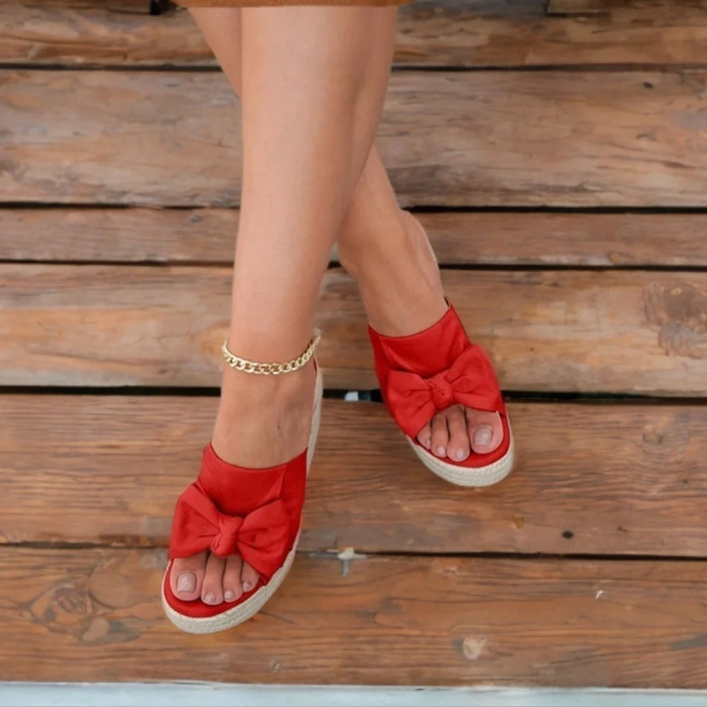 NEW WOMENS PIEPIEBUY PLATFORM ESPADRILLE SLIP ON WEDGE SANDALS  SIZE 6